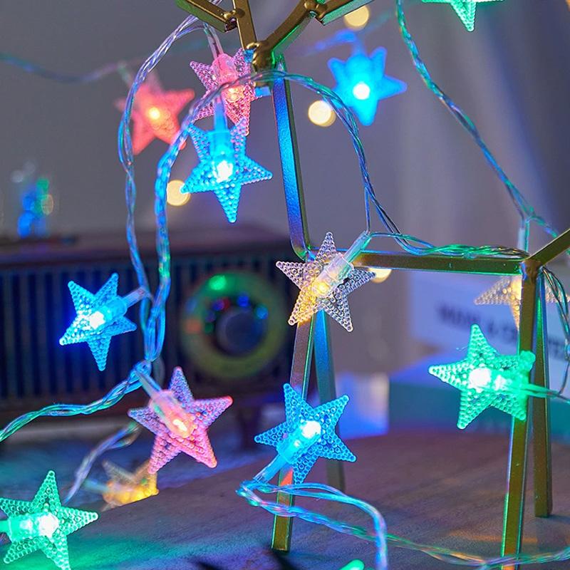 20LED Fairy Lights for Christmas Tree Ball Outdoor String Lights Waterproof Home Decoration 300cm Lamp Bubbles