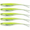 5pcs Artificial Floating Fishing Lure, Bionic Forked Tail Wobbler Soft Bait, Fishing Tackle For Saltwater