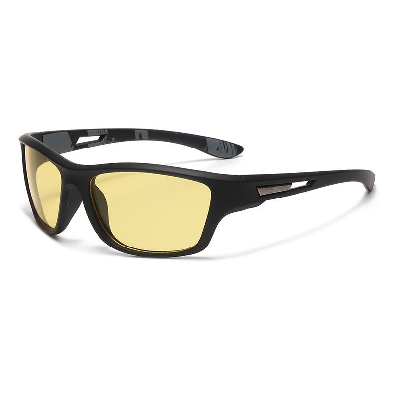 Cycling Sunglasses Resistant Men'S Polarized Sports Sunglasses Uv400 Sunglasses Uv400 Driving Glasses For Party Daily Travel