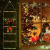 Weihnachts Kletternder Weihnachtsmann Lichterkette - Dekorative Leiter für Baum oder Zuhause