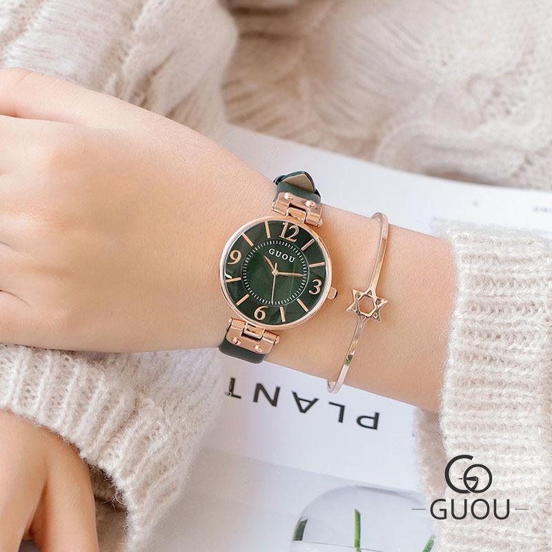 New Women's Watch Simple Fashion Trend Belt Watch Waterproof Quartz Watch for Women