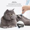 Pet Grooming Dematting Comb Double Sided Safe Blades Non Slip Handle For Dogs Cats Long Haired Pets Grooming