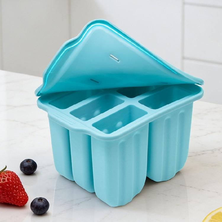Nontoxic Silicone Ice Lolly Maker Mould 6 Cavity Popsicles Molds For Kids Party Supplies And Homemades Freezing Treats