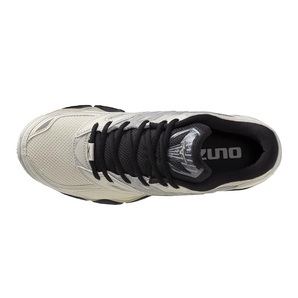 Mizuno Wave Prophecy LS Casual Light Gray and Size 2E Sneakers, Black, 28.5 Cm,