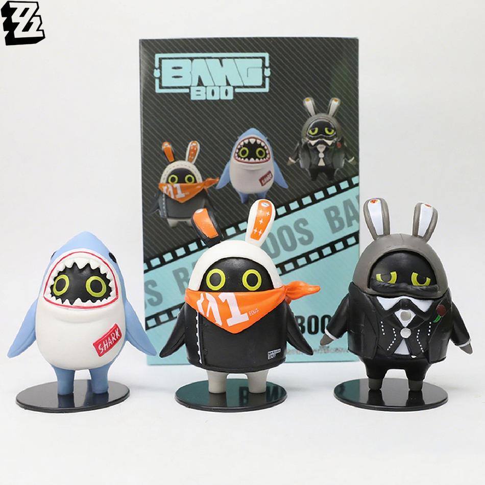 Zenless Zone Zero Anime Zabawka ZZZ Bangboo EOUS Rekinooki Gra Uroczy Bangboo Gadżet Kawaii Figurki PVC Zabawka Prezenty Dla Dziecka