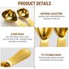 Stainless Steel Coffee Scoop, Coffee Scoops Short Handle, Tablespoon Measuring Spoons, for Coffee, Tea, Sugar, Kitchen Tool