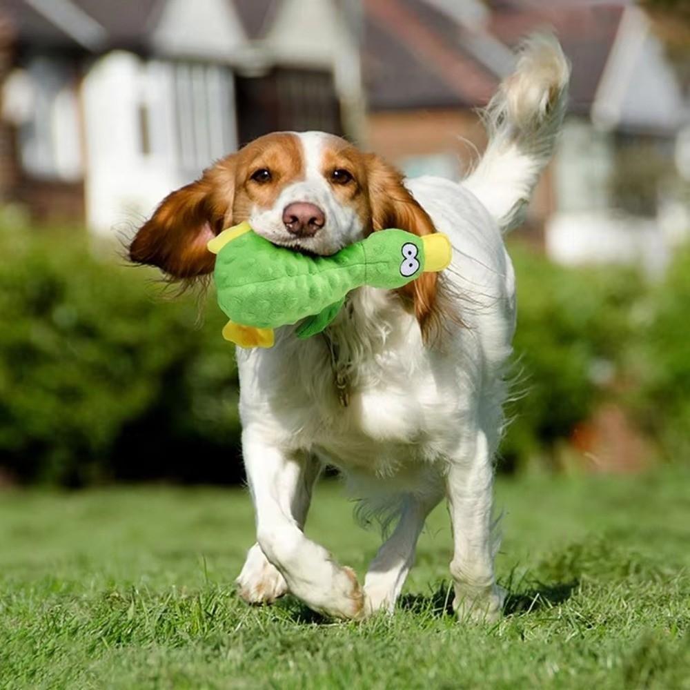 Interactive Durable Dog Toy Soft Dog Chew Toys Cute Plush Duck Sound Toy for Cats And Dogs