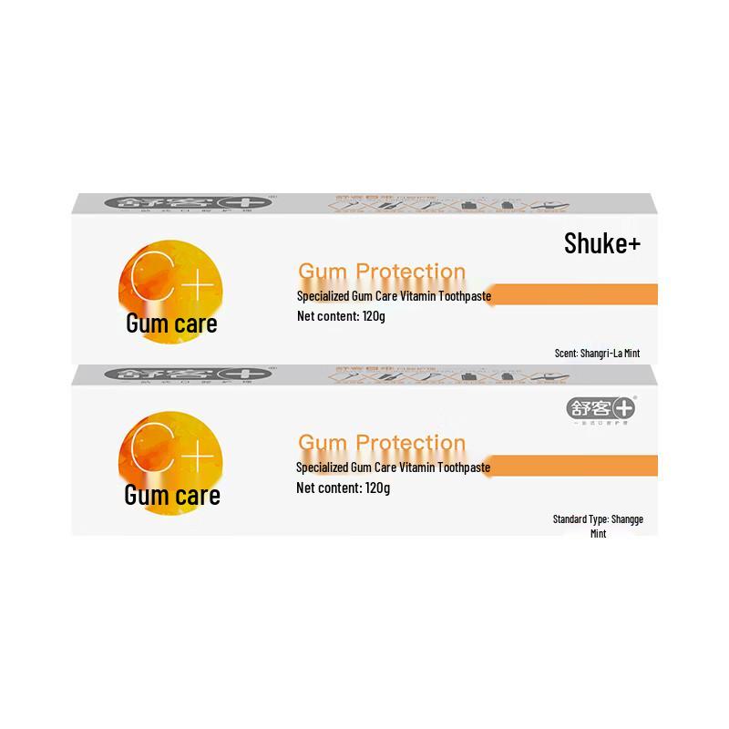 Shuke Vitamin C Nutritional Toothpaste (120g x 2 Pack)