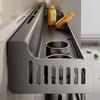 Wall Mounted Kitchen Storage Rack Moisture-Proof Kitchenware Holder  Spice Organization