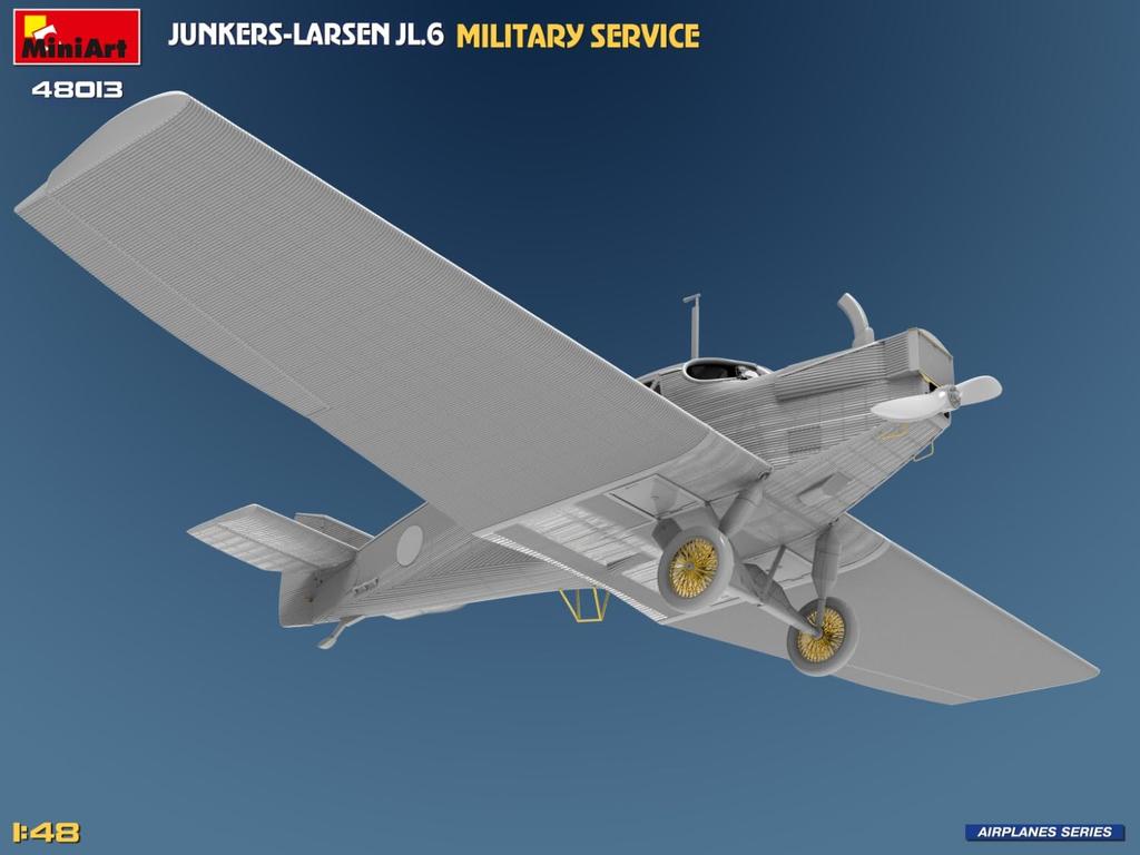 Miniart Military Plastic Model Kit MA48013 1/48 Junkers-Larsen JL.6 (Airplane)