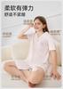 Yingshi Girls' Summer Cotton Skin Friendly Breathable Collar Short Sleeved Home Clothing Set