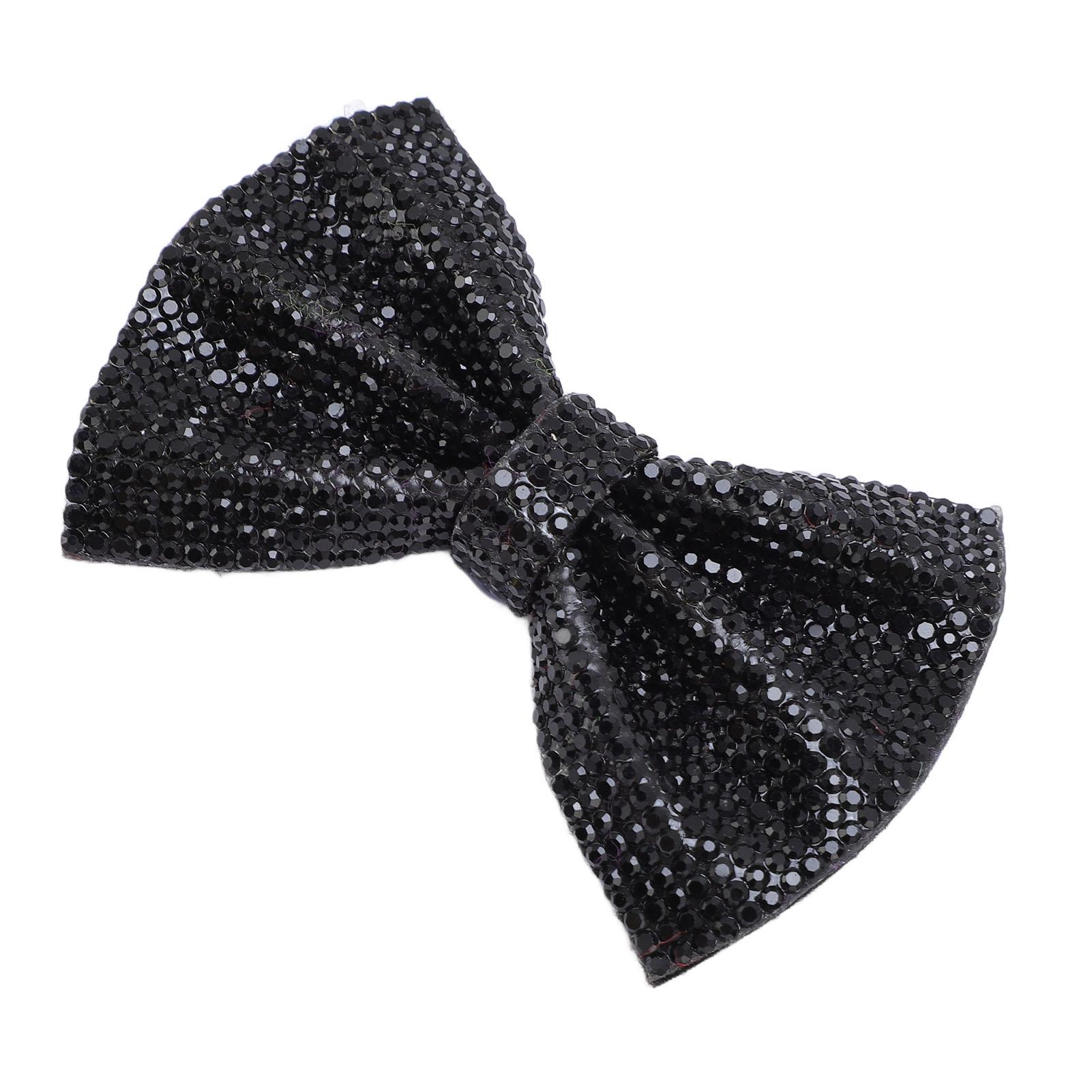 

Стразы бант железная нашивка нежный ретро бант декор для одежды сумка куртка обувь черный чёрный