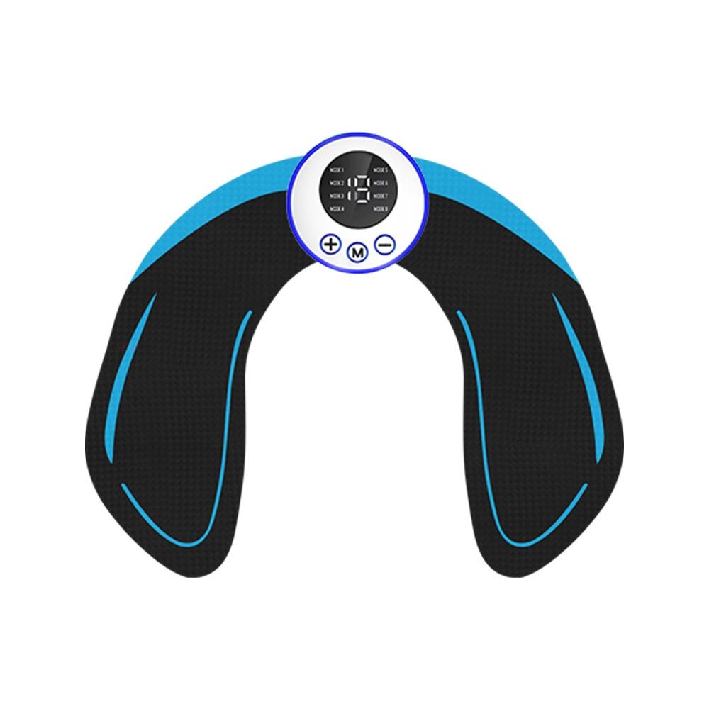 EMS Abdominal Pad, 8-Pack Abs Muscle Stimulator, USB Rechargeable Full-Body Toning Device for Home Use