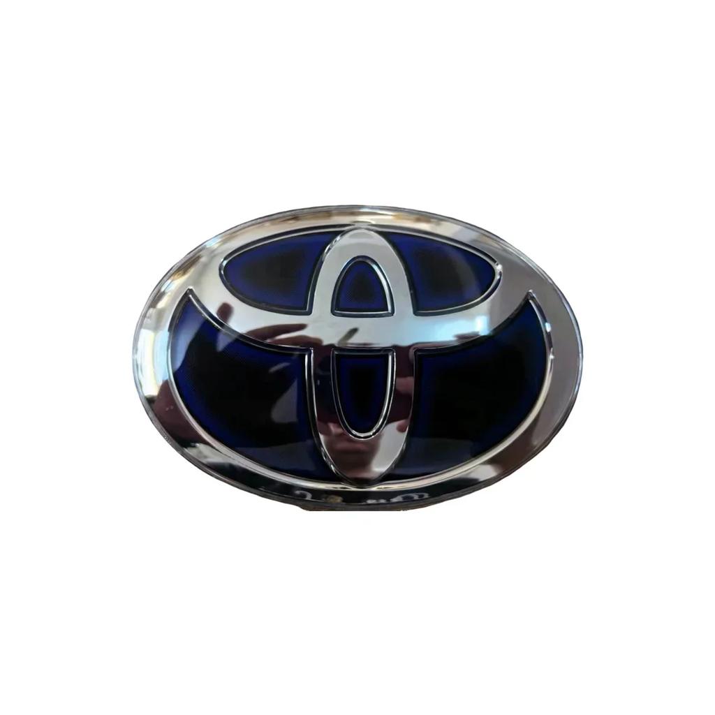 3D crystal car logo modified car logo badges front and rear 160mm for Toyota Highlander Camry RAV4 CHR Avalon Senna hybrid