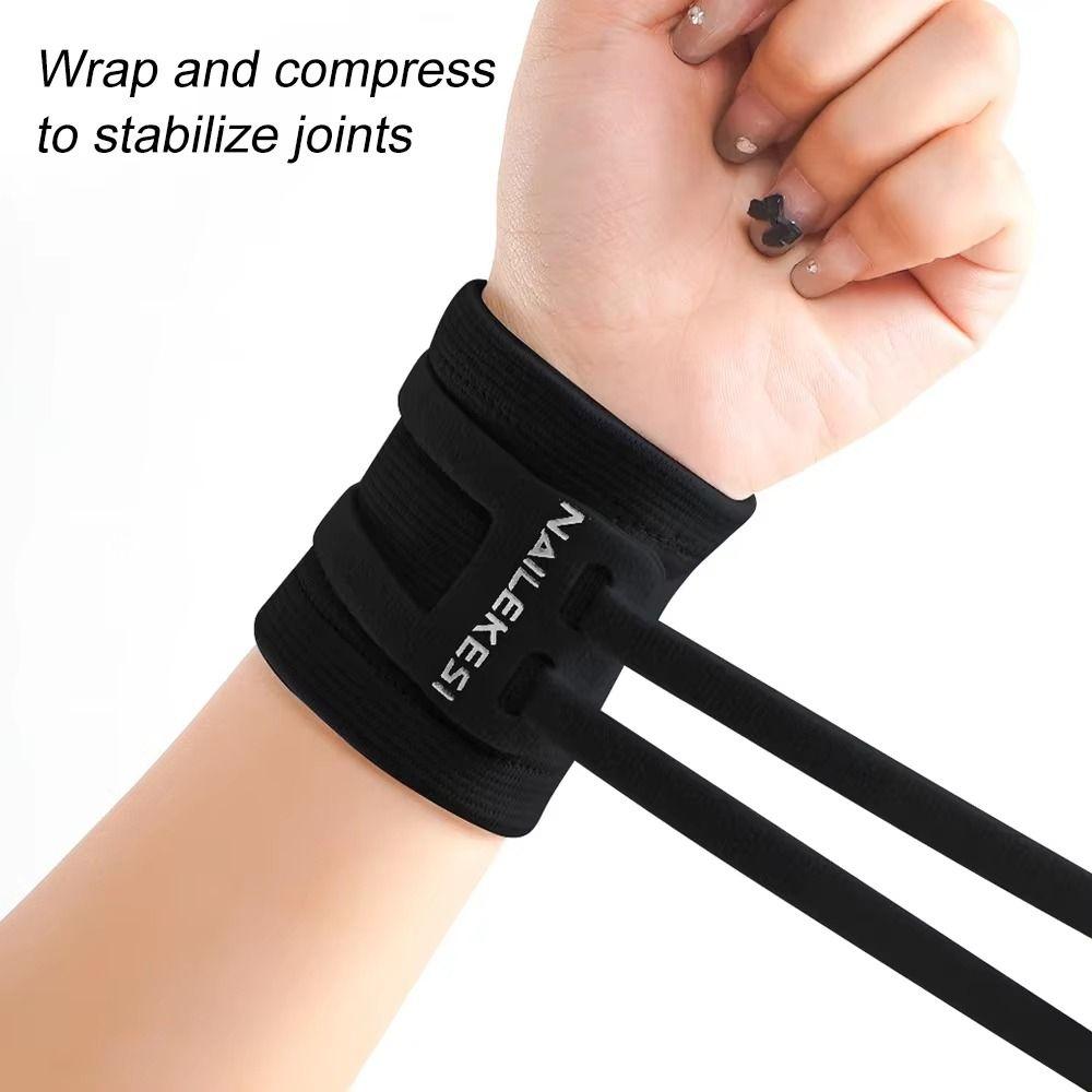 1pc Compression Wrist Support Straps High Elasticity Wristband  Workout Weightlifting