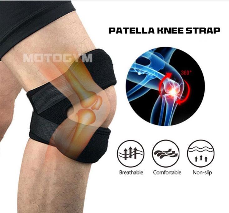 Patella Strap Knee Support for Men & Women | Running, Fitness, Meniscus Protection, Shock Absorption, Compression Sports Gear
