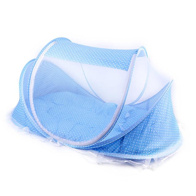 Baby Crib Netting Summer Portable Folding Baby Mosquito Cradle Net Kid Infant Sleep Shading