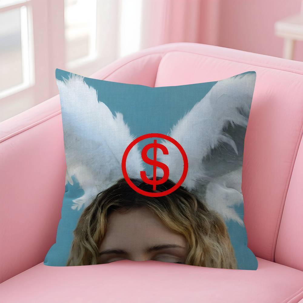 Singer SSlayyyter Worst Girl in America Pillow Cover for Bedroom Room and Living Room Sofa Decorative Cushion Cover