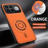 Business Shockproof Carbon Fabric Texture Magnetic Case for Xiaomi Poco F9 F8 Ultra Pro PU Leather Full Anti Fingerprint Back Protection Cover Coque