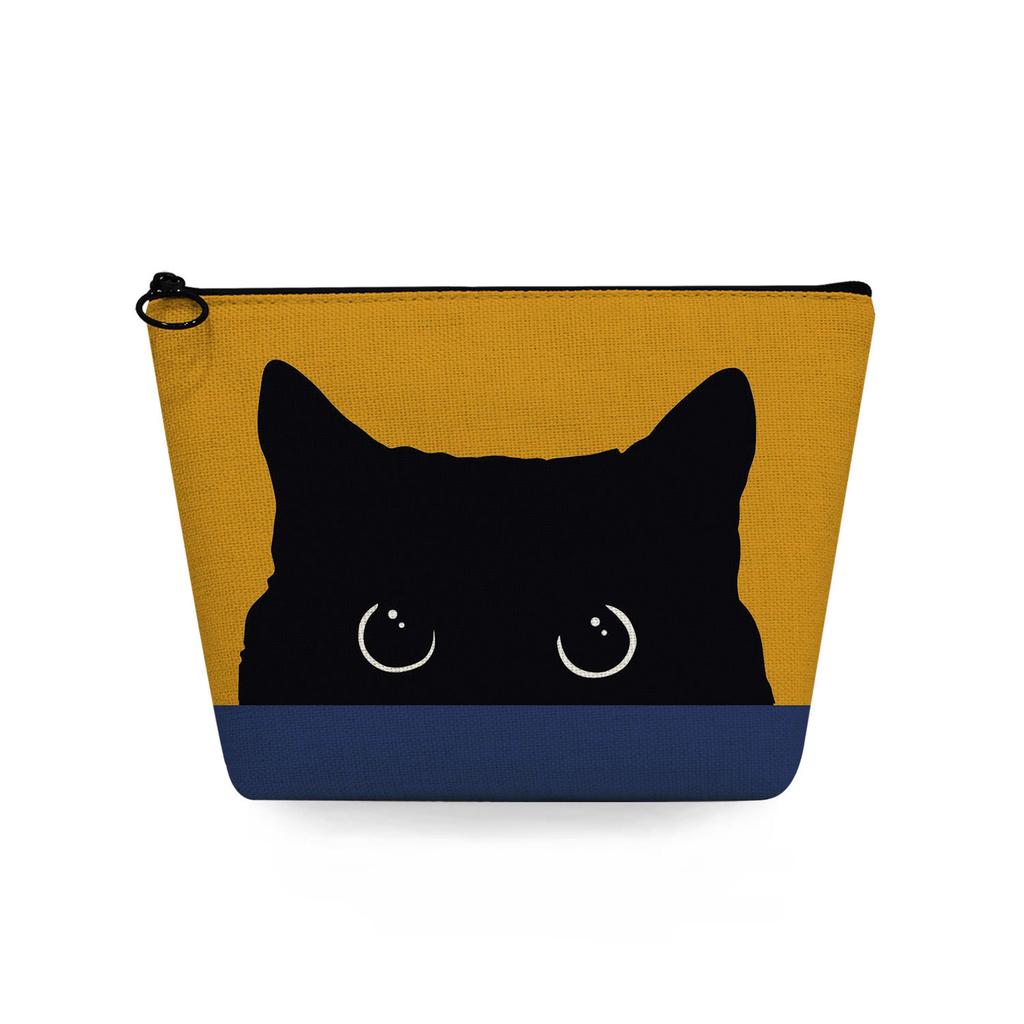 Women Cat Print Cosmetic Bag Toiletries Organize Travel Storage Case 6789