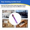 Crevice Nozzle Tool For Dyson V7 V8 V10 V11 V15 Cordless Vacuum Cleaner Floor Cleaning Parts LED Light Pipe Nozzle Accessories
