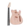 DIY Electric Guitar Kit: Semi-finished Rock Musical Instrument with Body and Neck.