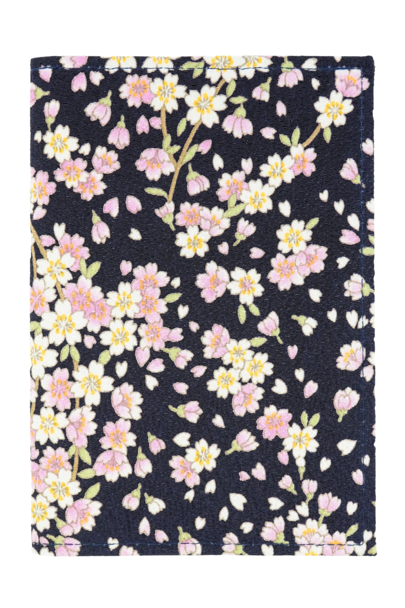 

Uni Made in Futago Chirimen Japanese Pattern Flat Passport Cherry [Wakomono Komonkobo] (0611) Seni, Japan, Multi-Card Case, Case, Case, Multi-Function