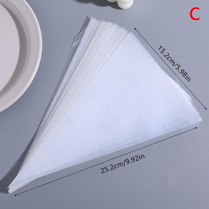 

50Pcs Disposable Pastry Bags Cake Cream Decoration Baking Accessories Phone Case Material Pack Tool Accessories 25.2*15.2cm