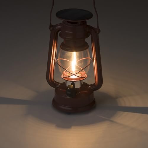 Takasho Solar Light Outdoor Light Classic Lumiere Lantern Terracotta Terracotta Indirect Lighting Waterproof Retro Light Steel Glass Polypropylene LGS