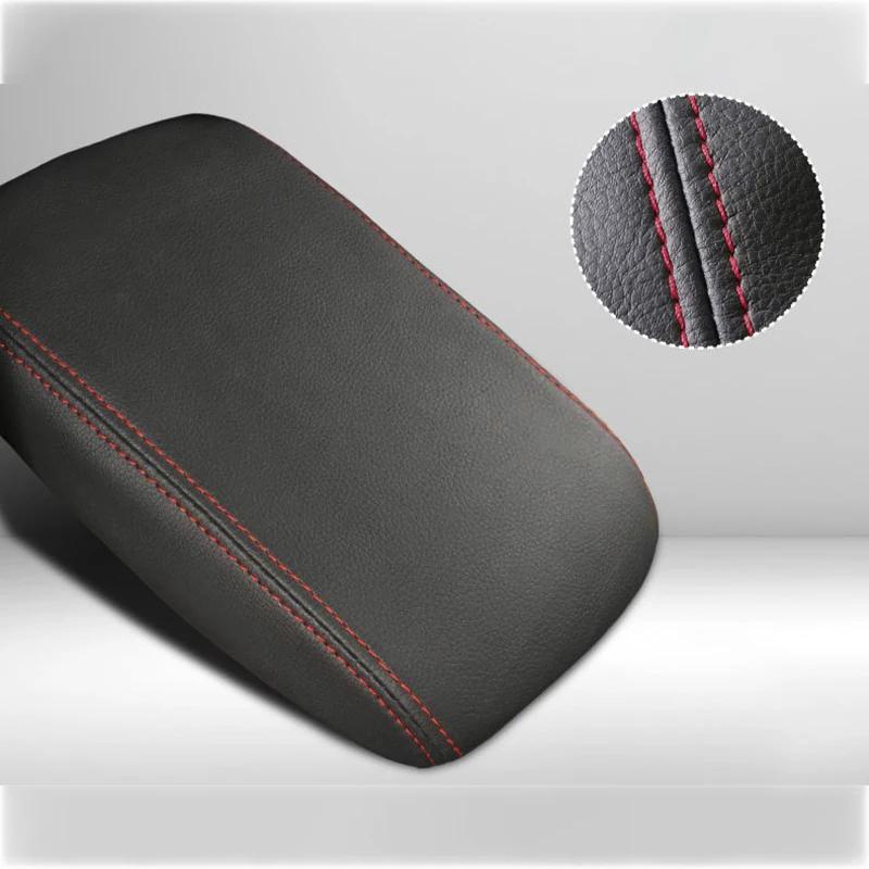 For Volkswagen VW Golf 7 MK7 2013~2019 R Line Car Center Console Armrest Lid Box Cover Trim Protector Cover Interior Accessories