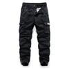 Overalls Men's Trendy Spring and Autumn Casual Pants Dirt-resistant and Wear-resistant Trousers Multi-pocket Large-size Loose Working Pants Cotton