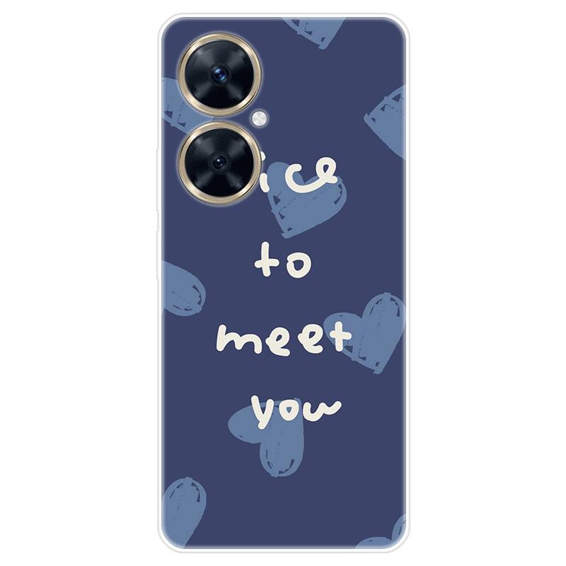 Für Huawei nova 11i nova11i Fall Weiche Silikon Zurück Abdeckung Cartoon Telefon Fall Diversifizierung