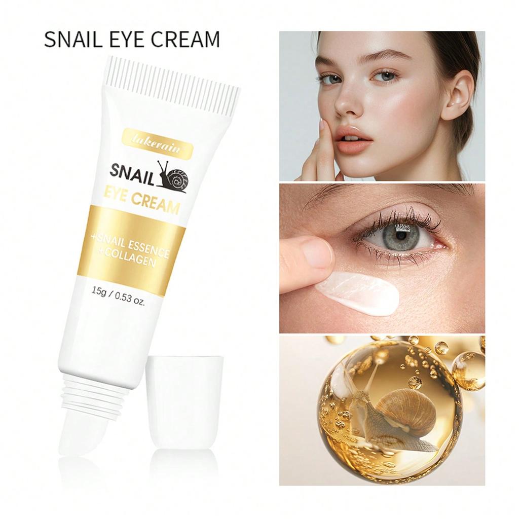 Snail Anti-wrinkle Eye Cream Moisturizes and Tightens Skin Around Eyes Relieves Dryness and Roughness