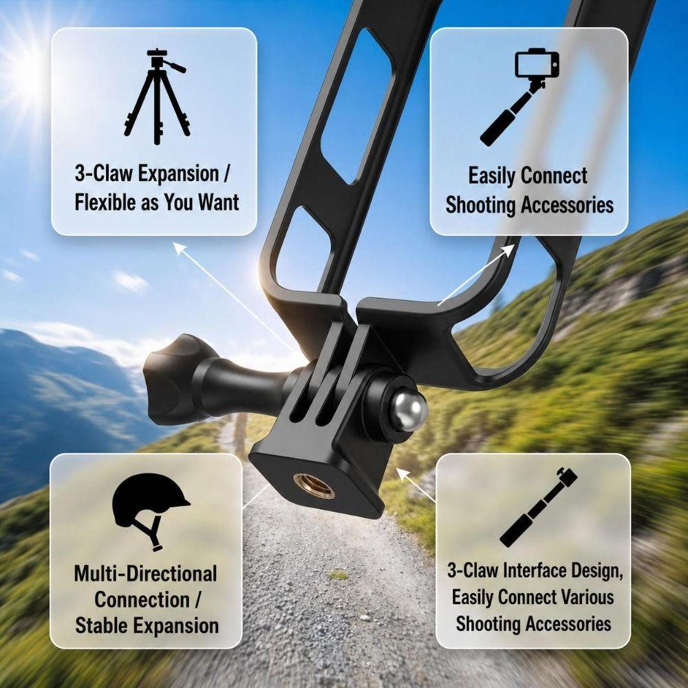 Open Frame Action Camera Cage Shock Resistant Camera Protective Frame for Insta 360 X6