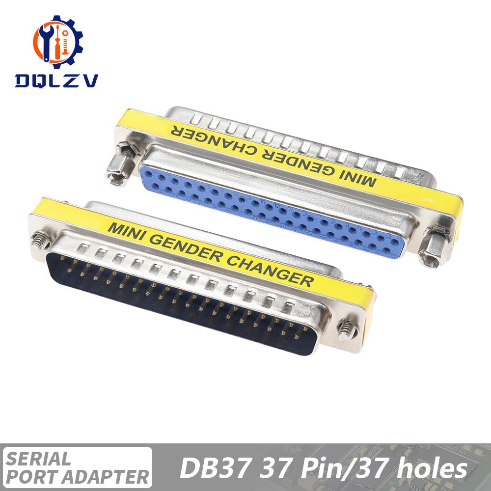 MINI DB9/DB15 9/15/25/37Pin Female/Female/Male Gender Changer VGA Plug connector Adapter D-Sub RS232 Serial Plug Connector