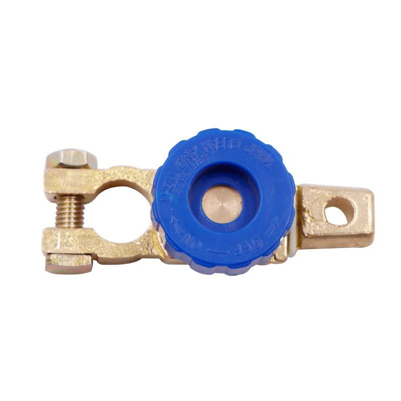 Car Electrical Isolator Switch Rotary Disconnect Power Off Cut-off Terminal Battery Anti-Leakage Automotive Truck Accessory