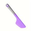 1pc Large Silicone Spatula Scraper Heat-Resistant Non Stick Baking Tool with Ergonomic Handle, Multi Color Options for Cake Decorating,Bread Spreading
