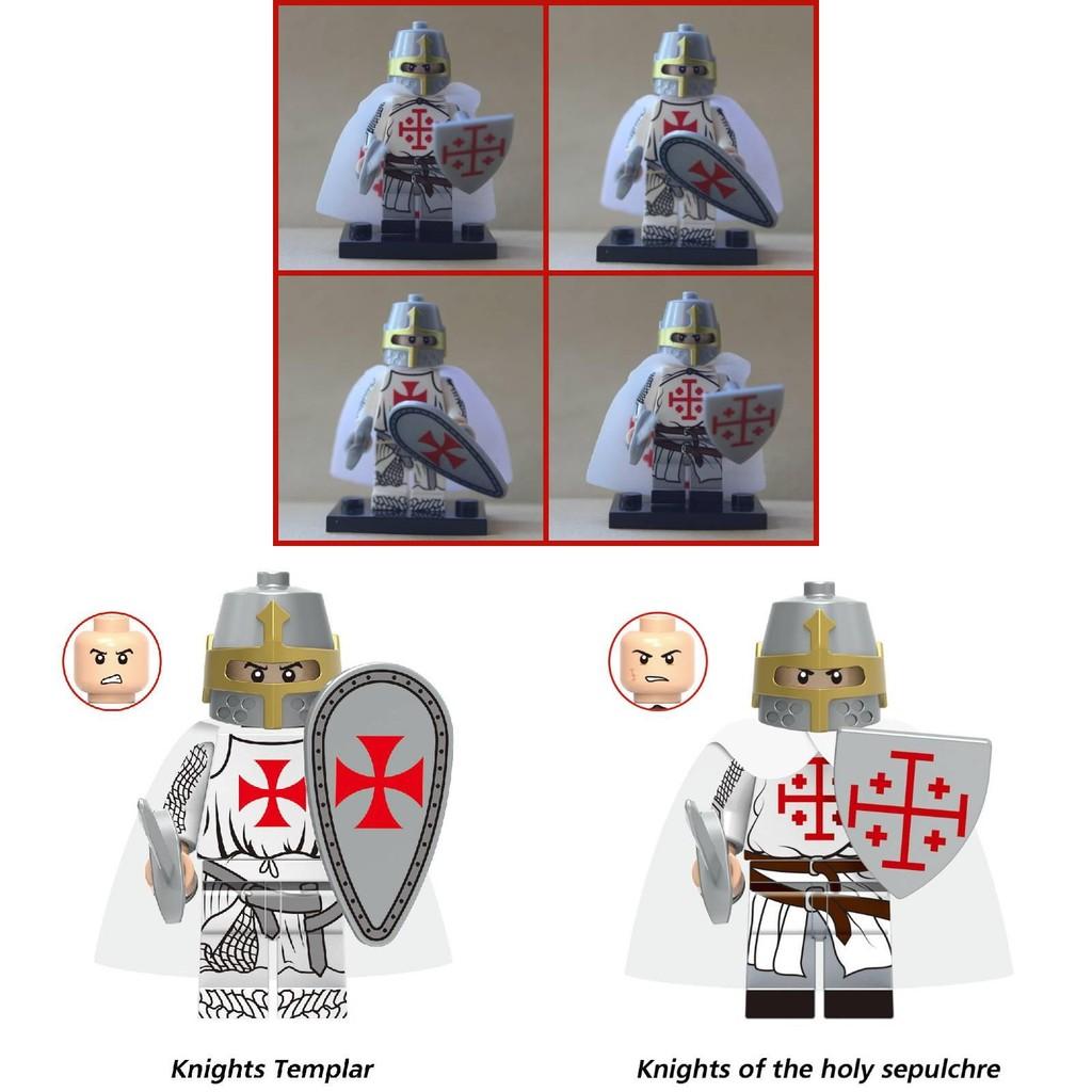 Roman Soldier Spartan Female Warrior Temple Knight Figure X0316 Building Blocks Toy Set For Export Diy Abs Plastic