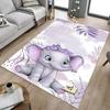 1pc Elephant Carpet Office Rug Outdoor Mat Home Decor Area Carpet Festival Gift