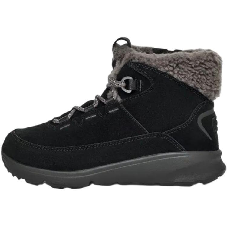 UGG TerreTrail Cozy Lace Boot Black (Kids) Kids Sneakers 1157574K-BLK