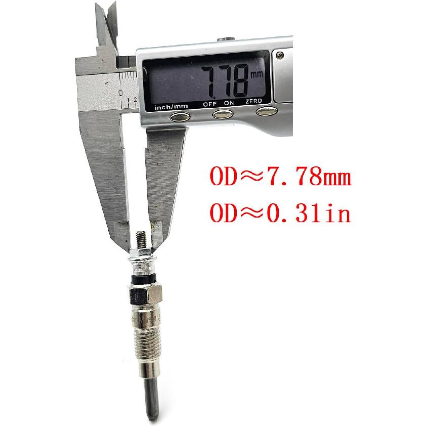 3 шт. Свеча накаливания для Kubota D722 D902 D905 D1005 D1105 V1505 V1305 Трактор B1700D B1700E ZD326 ZD331 Газонокосилка BX1800D BX1830D RTV900 16851-65510