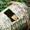 Grass Hand Woven Bird Hut Breeding Houses for Outside Hanging