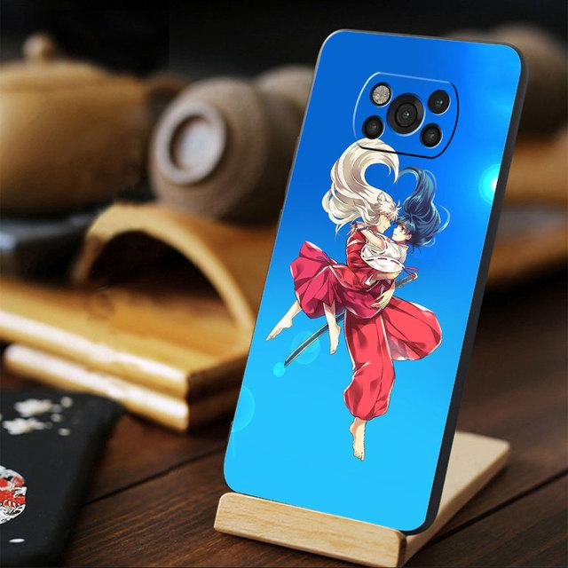 Anime Cute Inuyasha Phone Coque For Xiaomi Poco M4 Pro 5g F3 X4 Mi 11 Lite F4 Gt M3 11t 9t 10t X3 Nfc Note 10 Trend