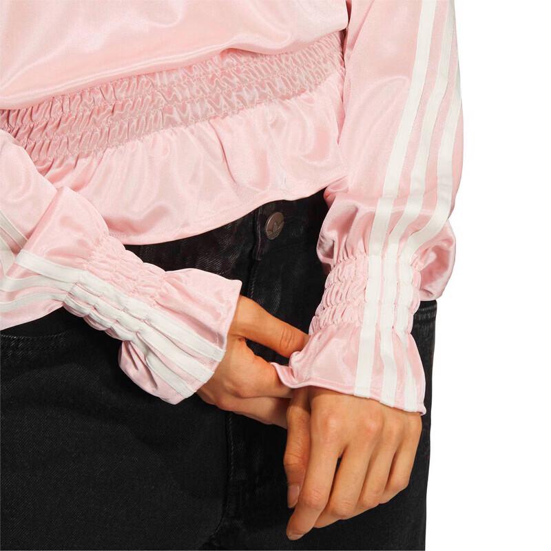 Adidas Women's Pleated Knit Long Sleeve T-Shirt