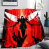 1PC ULTRAKILL Print Flannel Blanket, High Quality Comfortable for All Seasons, Home Decor, Warmth and Comfort, Perfect for Christmas Gifts