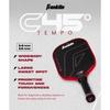 16mm Matné T700 Karbonové Pádlo na Pickleball 45° Textura Termoformované Pro Turnajová Třída Pádla