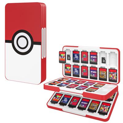 Switch Soft Case Holds 48 SD Cards At the Same Time ATiC Game Card Storage Box Soft Compatible with Organic EL Models Storage of Cards Made of ABS