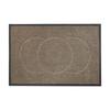 Front Door Mat, 1194 X 813 Mm Commercial Floor Mat for Indoor and Outdoor, Modern Stylish Carpet with TPE Backing, Heavy Duty Washable Entry