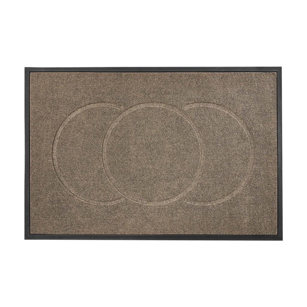 Front Door Mat, 1194 X 813 Mm Commercial Floor Mat for Indoor and Outdoor, Modern Stylish Carpet with TPE Backing, Heavy Duty Washable Entry