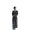 JK&JS French Style V-Neck Floral Midi Dress